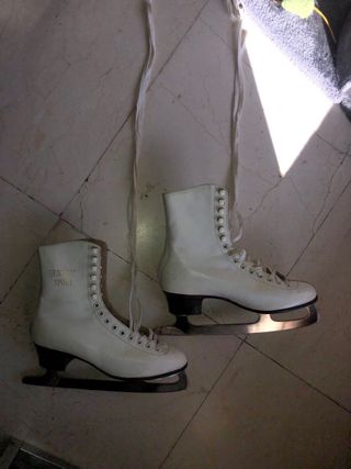 Patines de Hielo Blancos General Sport
