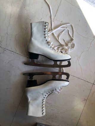 Patines de Hielo Blancos General Sport