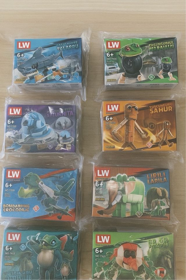 Bloques de construcción LW (varios modelos)