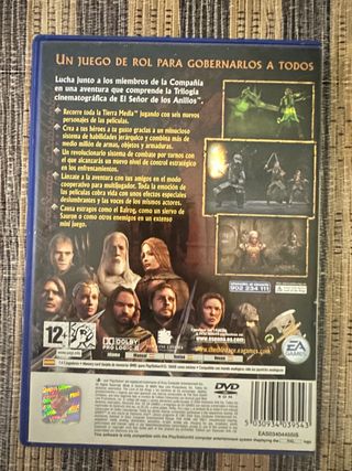 El Señor de los Anillos: La Tercera Edad PS2