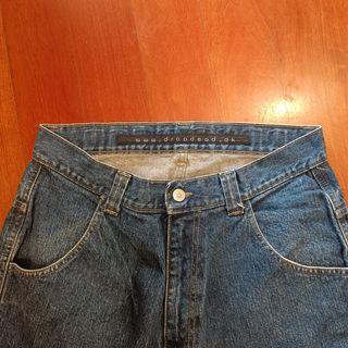 Jeans Drop Dead – Denim Blu con Dettagli