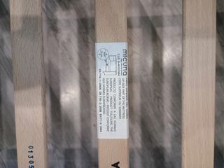 Cuna de bebé blanca micuna con textiles