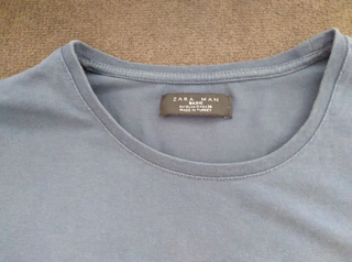Camiseta Zara Hombre