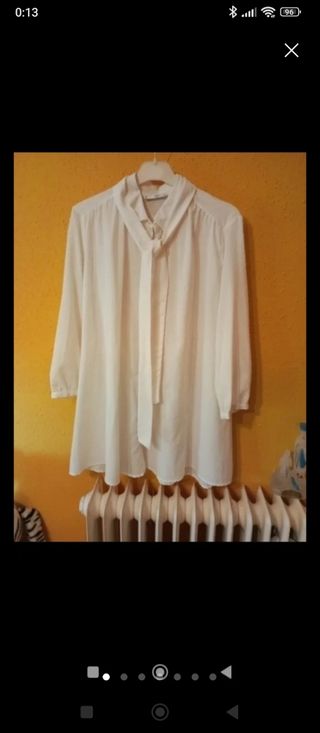 2 Blusas camisas Blancas Mango Talla M