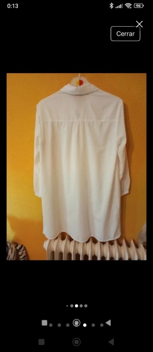 2 Blusas Blancas Mango Talla M