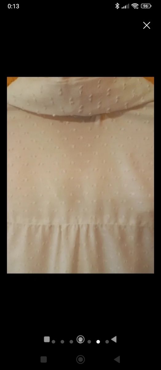 2 Blusas Blancas Mango Talla M