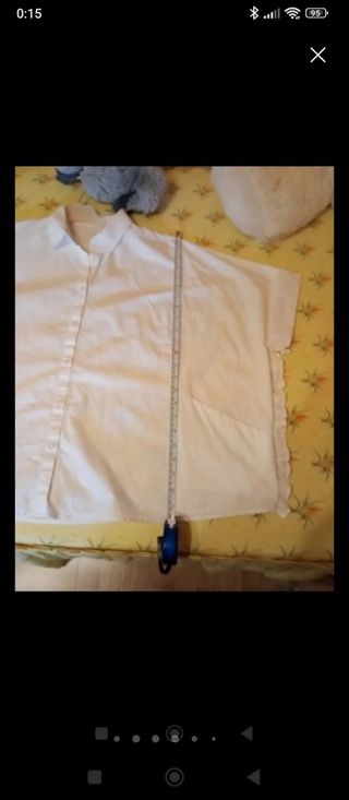 2 Blusas camisas Blancas Mango Talla M