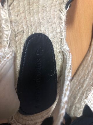 Zapatillas de esparto con estampado animal