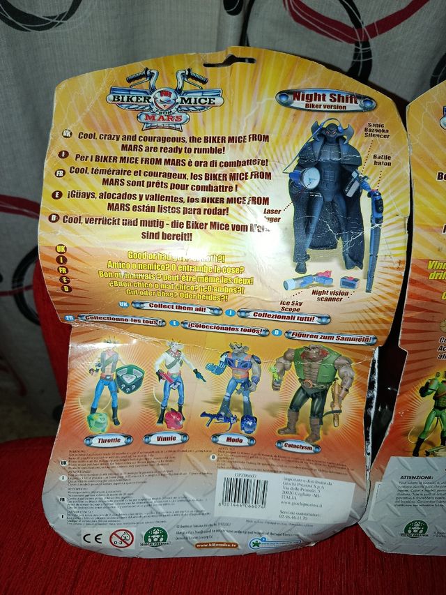 Biker Mice from Mars Night Shift y Vinnie