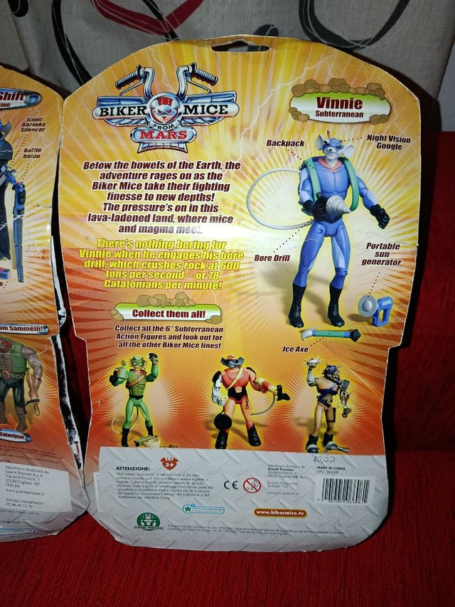 Biker Mice from Mars Night Shift y Vinnie