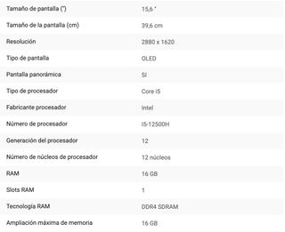 Portátil Asus VivoBook 15 2.8K