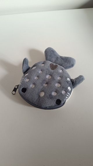 Monedero de Ballena Gris – NUEVO