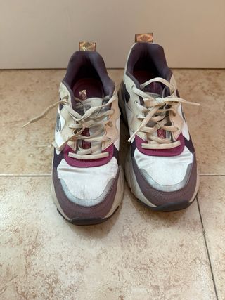 Zapatillas Skechers Morado/Blanco