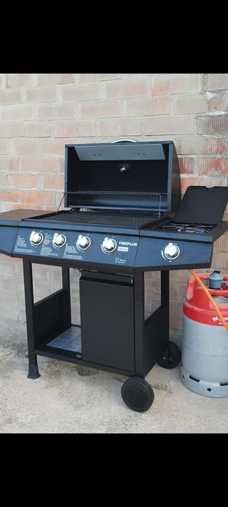 Barbacoa Gas 4+1 Quemadores