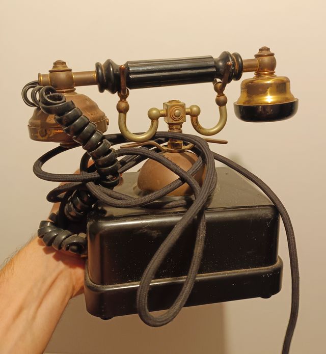 Antiguo telefono años 70 telefonica elasa goya