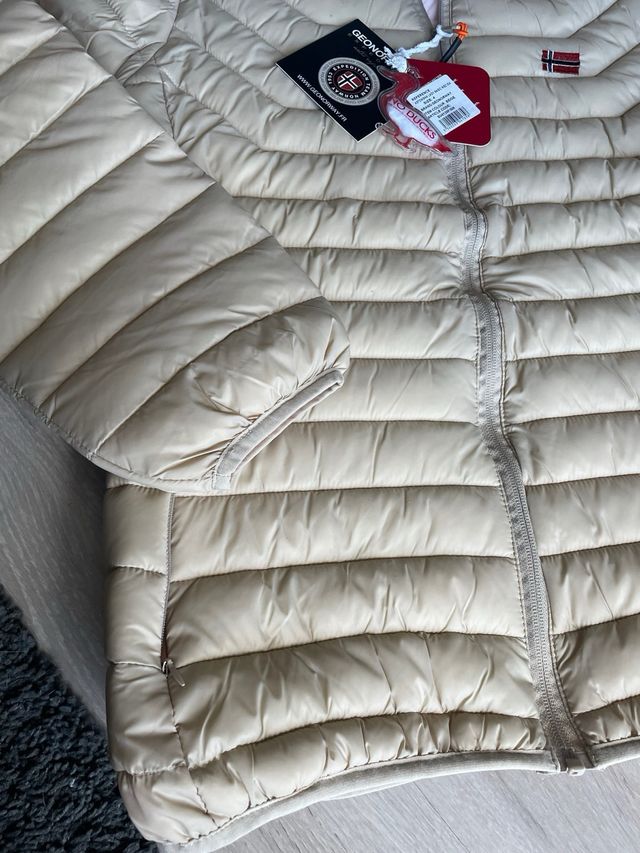 Chaqueta Geographical Norway Beige Nueva