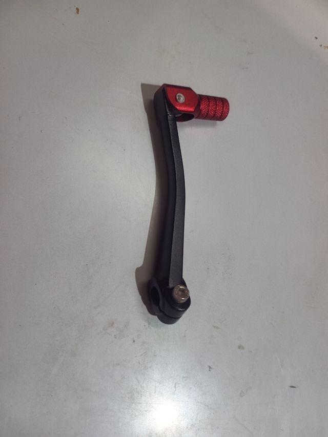 Leva del cambio Pit Bike rossa e nera