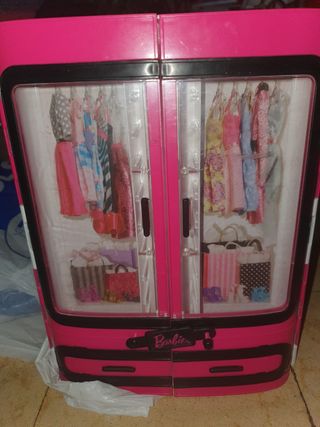 Armario Barbie Ropero Accesorios Muñecas regalo