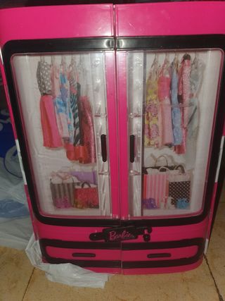 Armario Barbie Ropero Accesorios Muñecas regalo