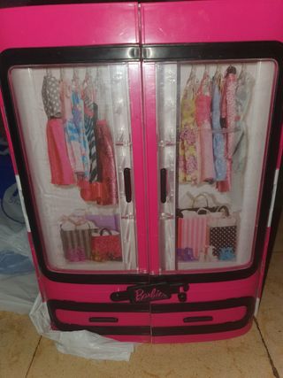 Armario Barbie Ropero Accesorios Muñecas regalo