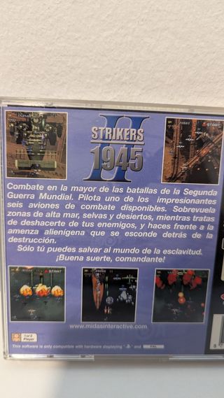 🇪🇸 Strikers 1945 PlayStation PAL España 