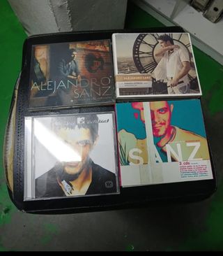 Lote 4 CDs Alejandro Sanz