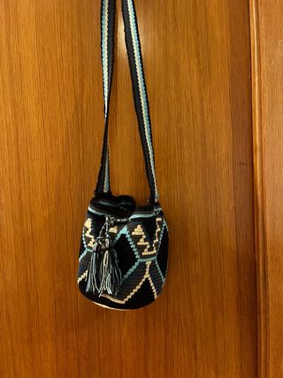 Bolso tejido artesanal