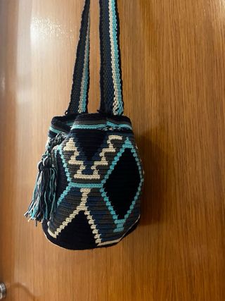 Bolso tejido artesanal