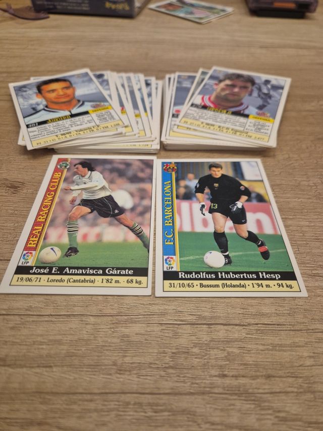 Lote 45 cromos Liga MC 2000