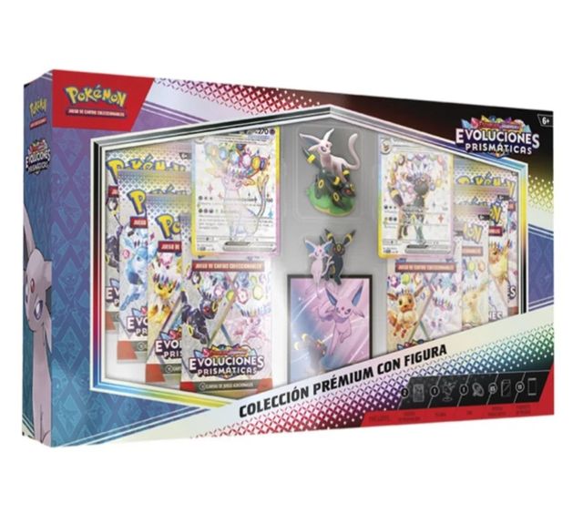 Caja Pokémon Evoluciones Prismáticas Espeon Umbre