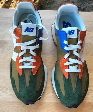 Zapatillas New Balance Verde y Naranja Talla 45.5