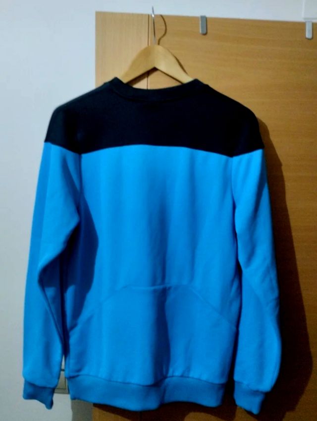 Sudadera Umbro Manchester City 10-11, Azul y Negra