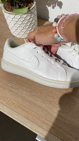 Tenis Nike Mujer Talla 36 Blancos