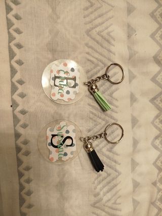 Llaveros personalizados con nombre