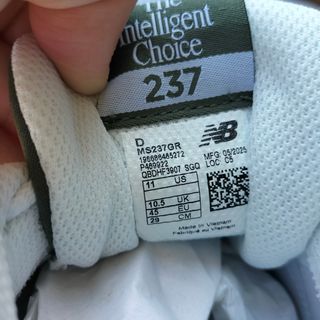 Zapatillas New Balance 45 Verde y Blanca