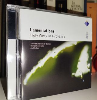 Lamentations: Holy Week in Provence CD