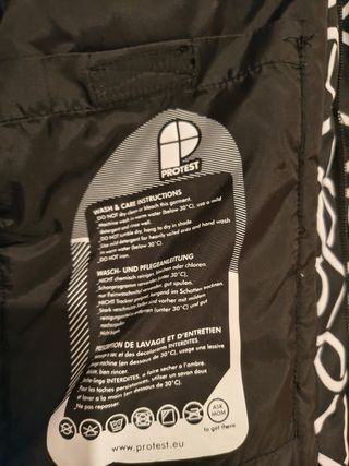 Chaqueta de esquí infantil talla 1,65 cm