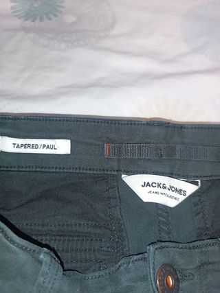 Pantalones Cargo Jack & Jones Talla 30-34 Negro