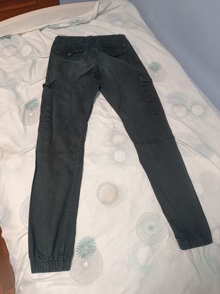 Pantalones Cargo Jack & Jones Talla 30-34 Negro