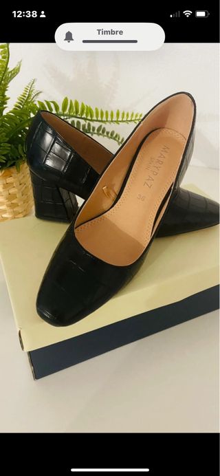 Zapatos de vestir negros MARYPAZ talla 36