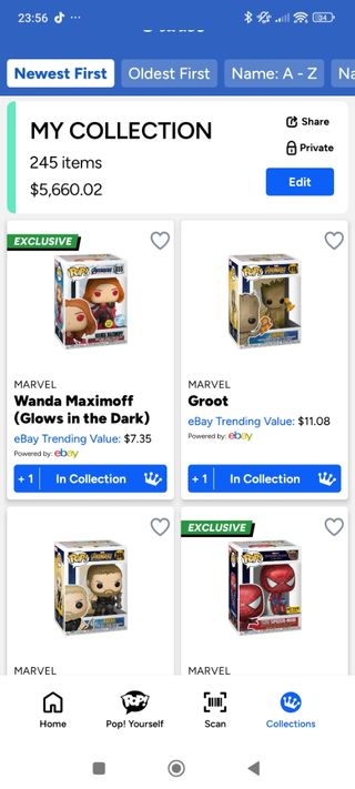 Colección Funko Pop! Marvel