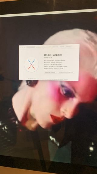iMac 27 Plata
No incluye teclado ni ratón