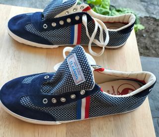 Zapatillas El Ganso estrellas azul marino y blanco