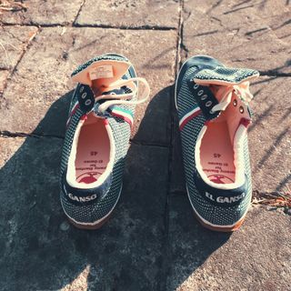 Zapatillas El Ganso estrellas azul marino y blanco