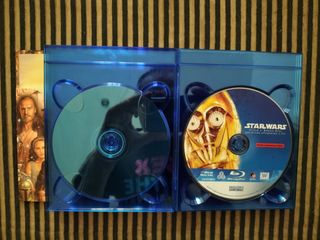 Star Wars Saga Completa Blu-ray 2011 Descatalogado