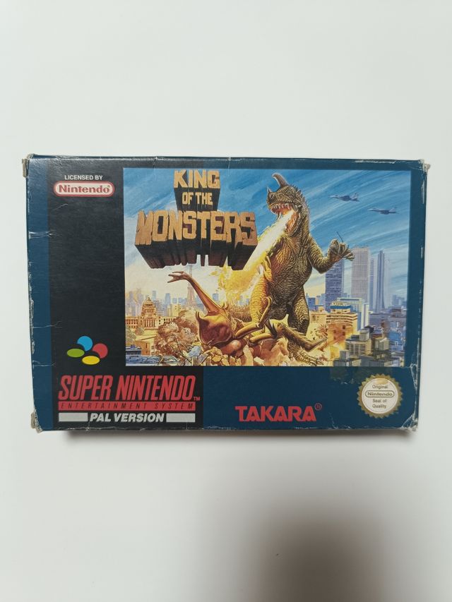 King of Monsters Spaco SNES PAL Version