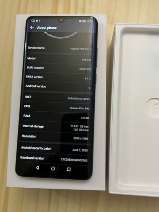 Huawei P30 Pro 128GB 4G LTE libre  Negro