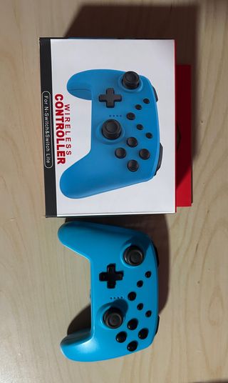 Mando Inalámbrico Azul para Nintendo Switch