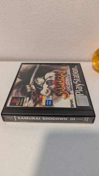 Samurai Shodown III PlayStation PAL España 🇪🇸