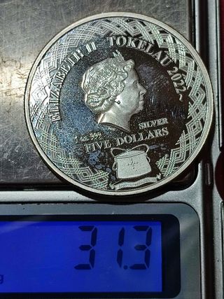 Onza de Plata Tokelau 2022